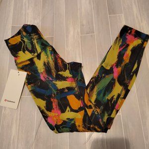 LULULEMON Wunder Train HR Leggings Tight 25" NWT Sz 4, shopping bag included